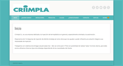 Desktop Screenshot of criimpla.com